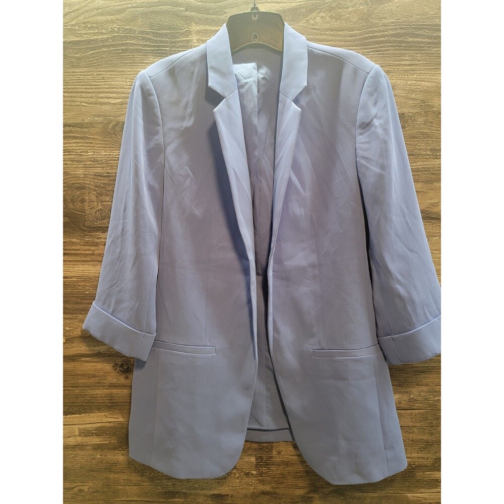 Express Blue  Boyfriend Blazer Size M  Suit ¾ Sleeve Versatile Coat